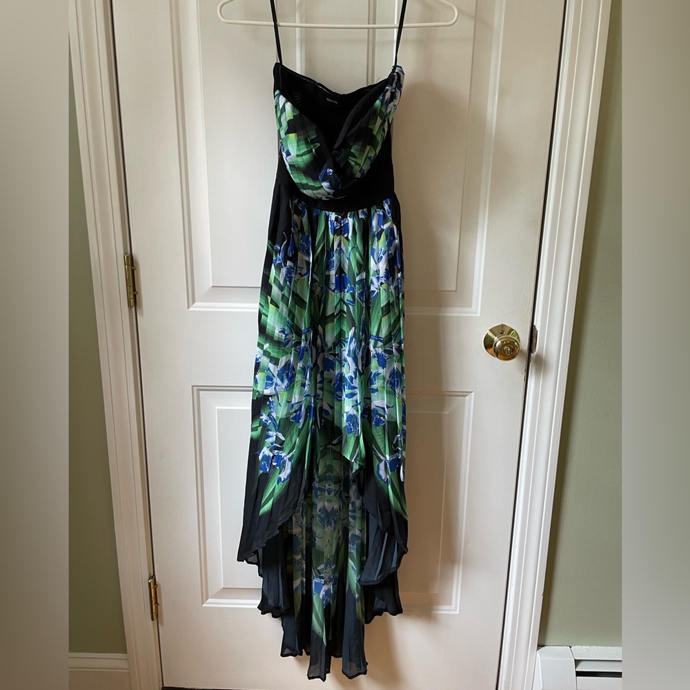 Bebe Addiction high low dress